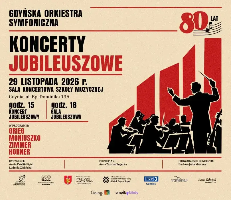 Gala Jubileuszowa 80-lecie Gdyńskiej Orkiestry Symfonicznej