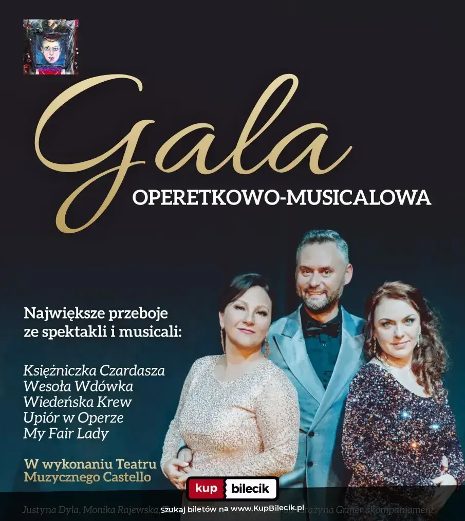 Gala operetkowo-musicalowa - Teatr Muzyczny Castello
