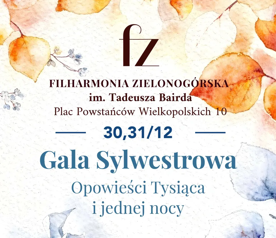 Gala Sylwestrowa - Opowieści Tysiąca i jednej nocy