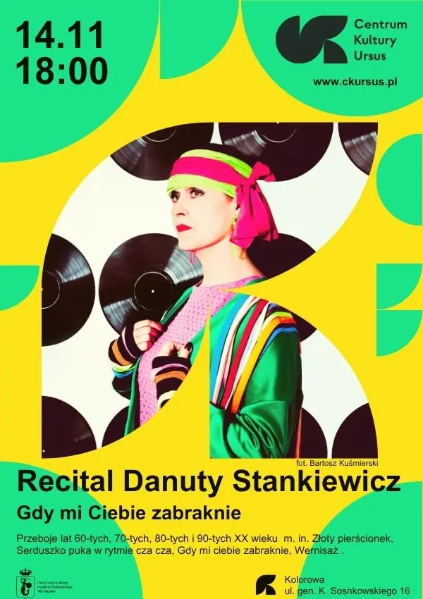 Gdy mi Ciebie zabraknie - recital Danuty Stankiewicz