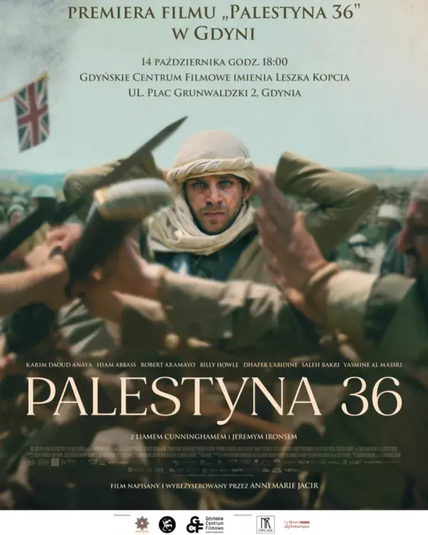 Gdyńska premiera filmu Palestyna 36 + prelekcja