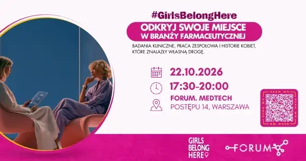 #GirlsBelongHere Odkryj swoje miejsce w branży farmaceutycznej