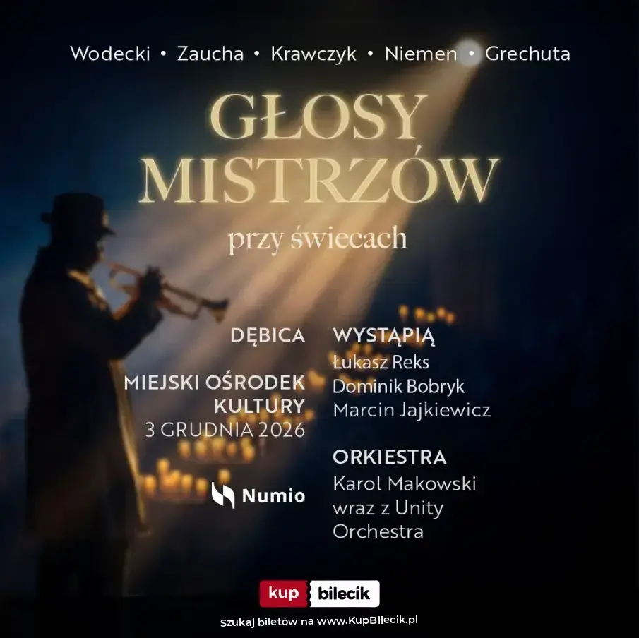 Głosy mistrzów przy świecach