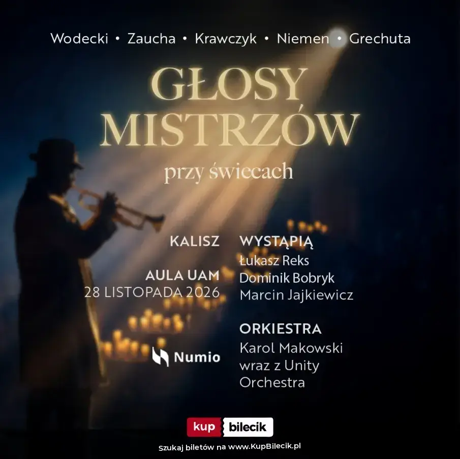Głosy mistrzów przy świecach