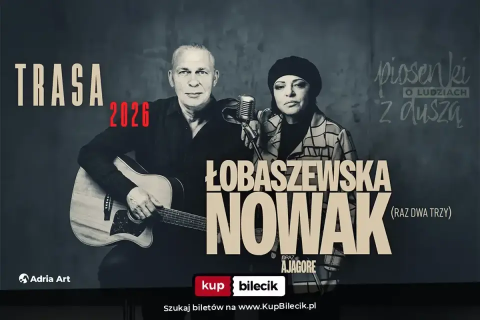 Grażyna Łobaszewska & Adam Nowak (Raz Dwa Trzy) – Piosenki o ludziach z duszą