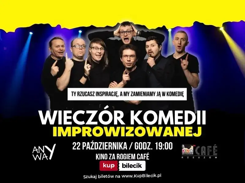 Grupa Anyway – Wieczór komedii improwizowanej