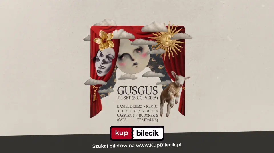 GusGus – Budynek S | Sala Teatralna | Kombinat