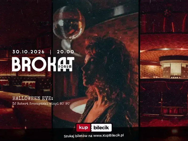 Halloween Eve: DJ Robert Sroczyński (vinyl 80' 90')