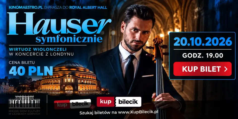HAUSER SYMFONICZNIE Retransmisja koncertu z londyńskiej Royal Albert Hall