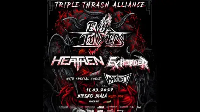 Heathen, Exhorder, Evil Invaders