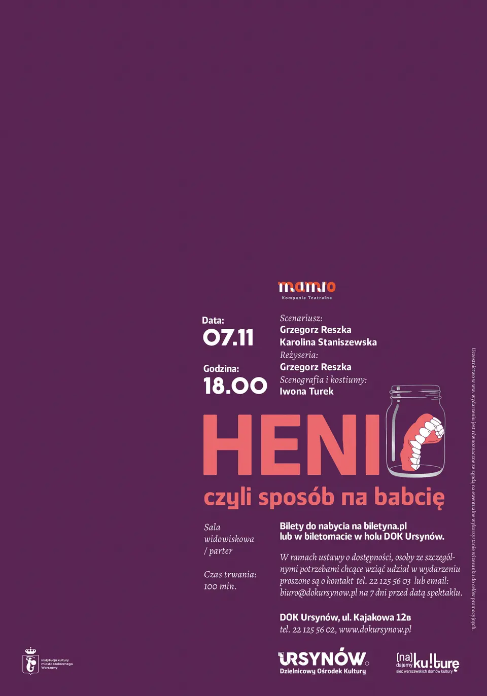 „HENIO, czyli sposób na babcię”