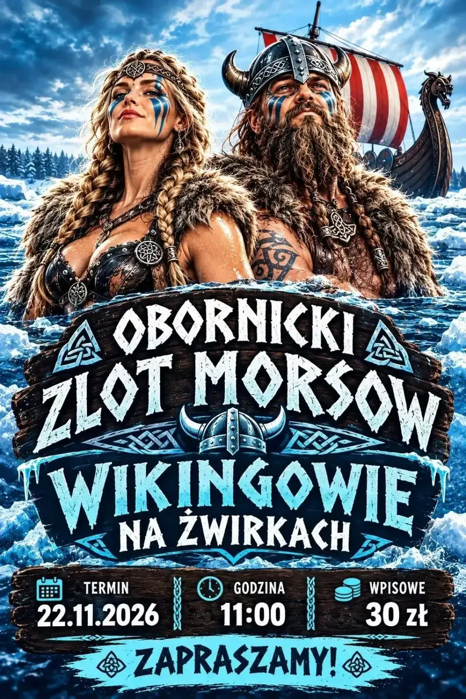 I Oborniki zlot morsów, Wikingowie na Żwirkach
