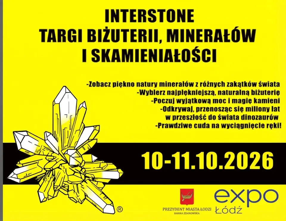 INTERSTONE - targi biżuterii, minerałów i skamieniałości