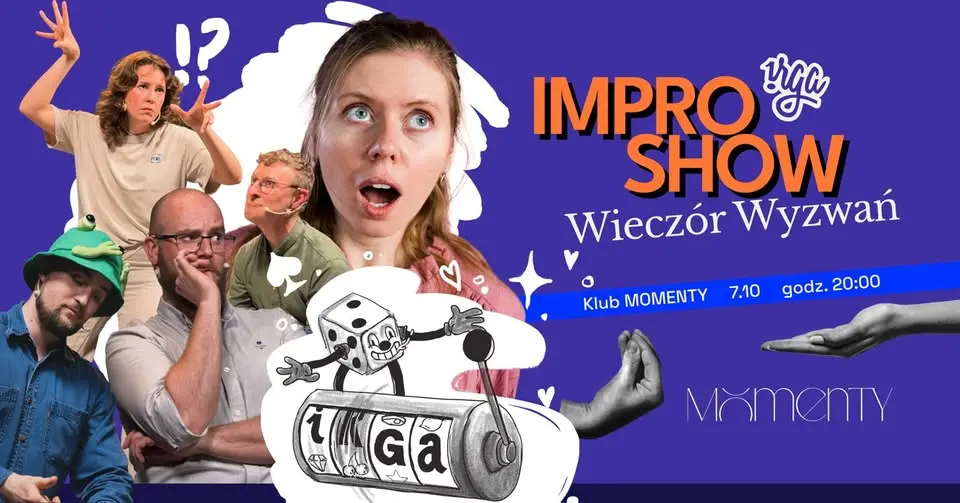 irga: komediowe improshow || wieczór wyzwań w Momentach