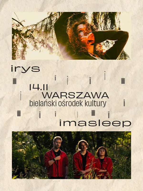 irys i imasleep — koncert w Warszawie