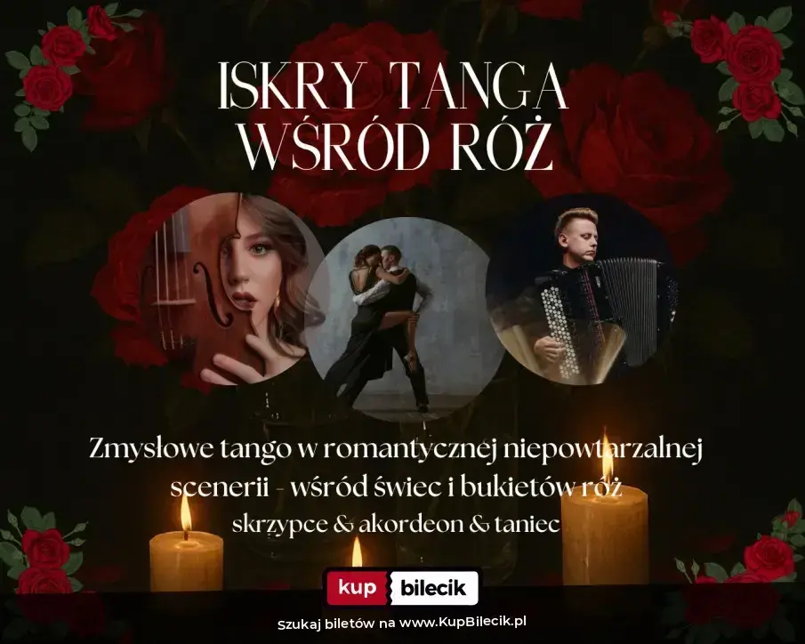 Iskry Tanga - wśród bukietów róż
