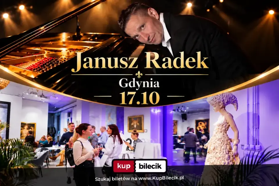 Janusz Radek • Tylko ładne piosenki • koncert + spotkanie | Gdynia