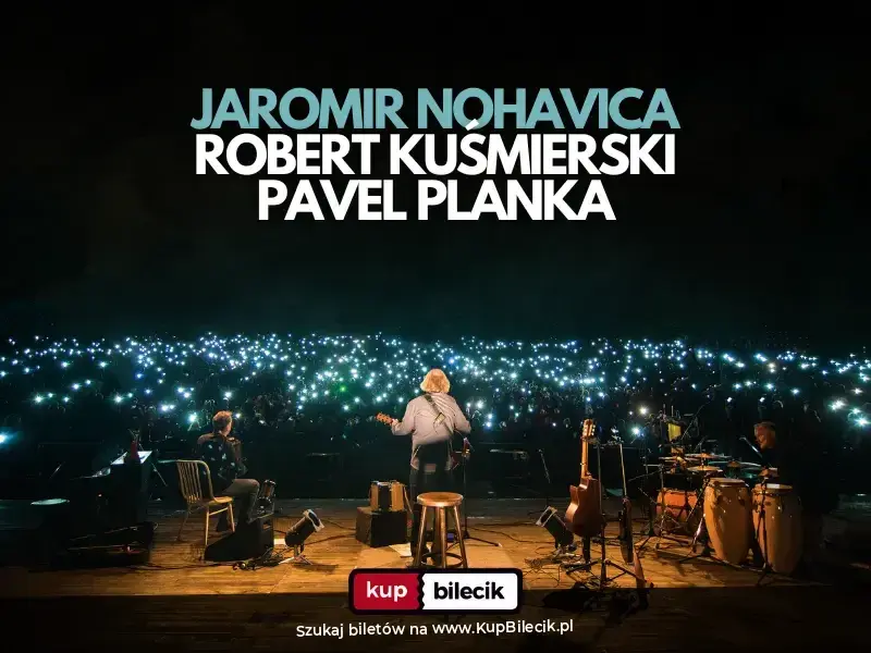 Jaromir Nohavica, Robert Kuśmierski i Pavel Planka w Cieszynie