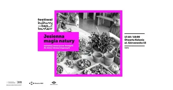 Jesienna magia natury – warsztaty sensoryczne dostępne dla dzieci nieneurotypowych