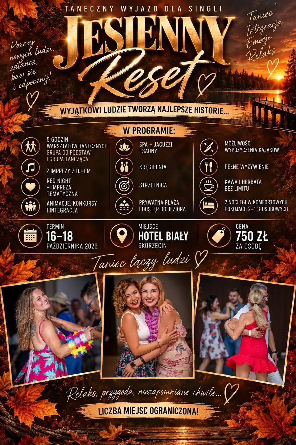 🍁 JESIENNY RESET ✨ | Taniec • SPA • Integracja 🩵