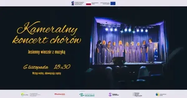 Jesienny wieczór z muzyką. Kameralny koncert chórów