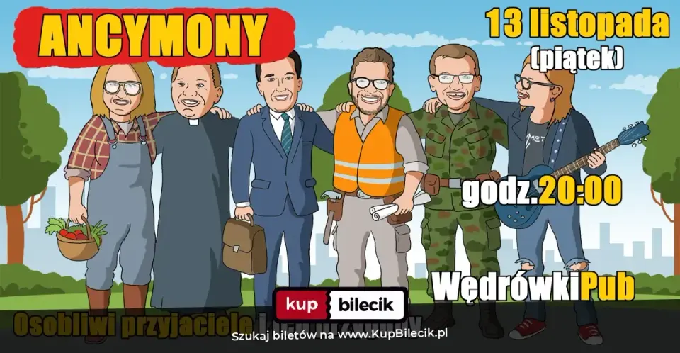Jesiotr - Komedia z Ikrą – Ancymony - komedia improwizowana