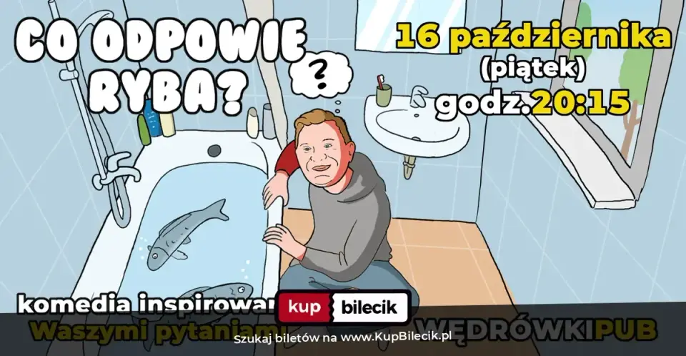 Jesiotr - Komedia z Ikrą – Co odpowie ryba? - komedia inspirowana Waszymi pytaniami