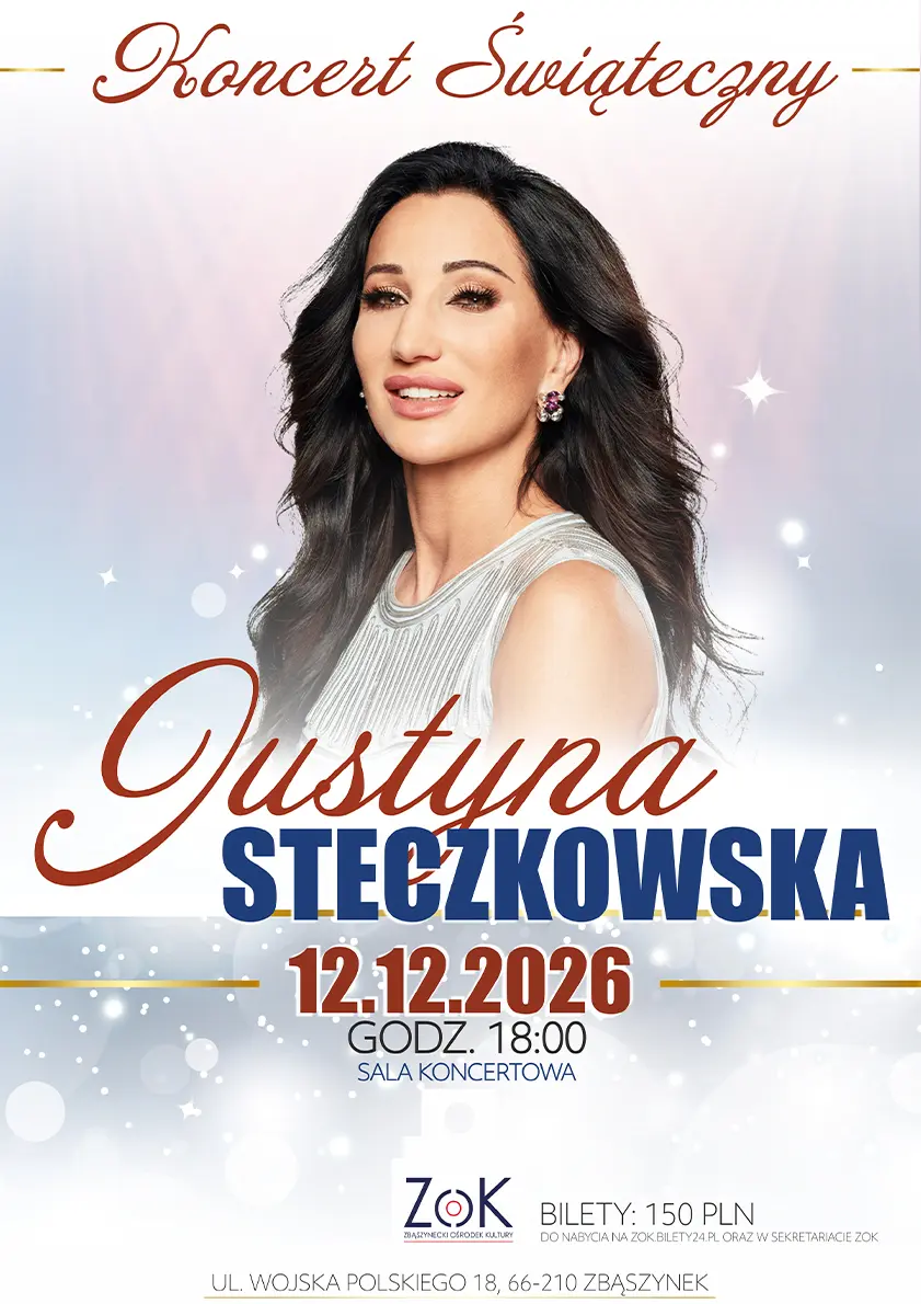 JUSTYNA STECZKOWSKA - Koncert świateczny