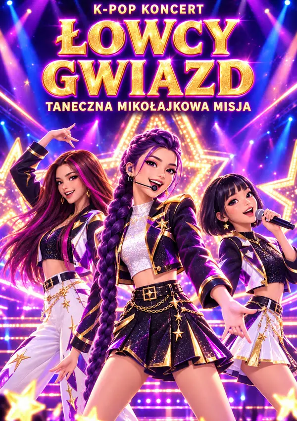 K-POP Koncert: Taneczna Mikołajkowa Misja "Łowcy Gwiazd