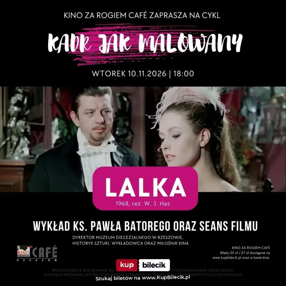 Kadr jak malowany – Wykład ks. Pawła Batorego oraz seans filmowy