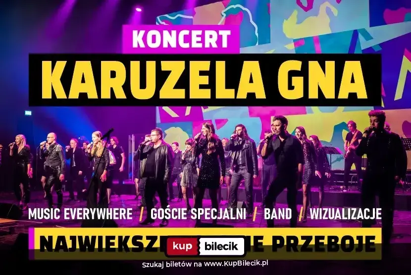 KARUZELA GNA – NAJWIĘKSZE POLSKIE PRZEBOJE