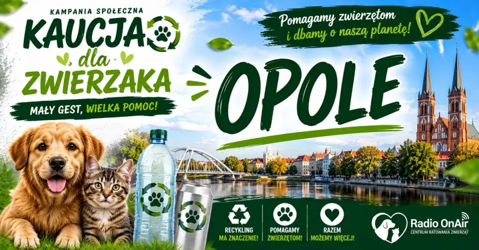 Kaucja dla Zwierzaka w Opolu: zbiórka