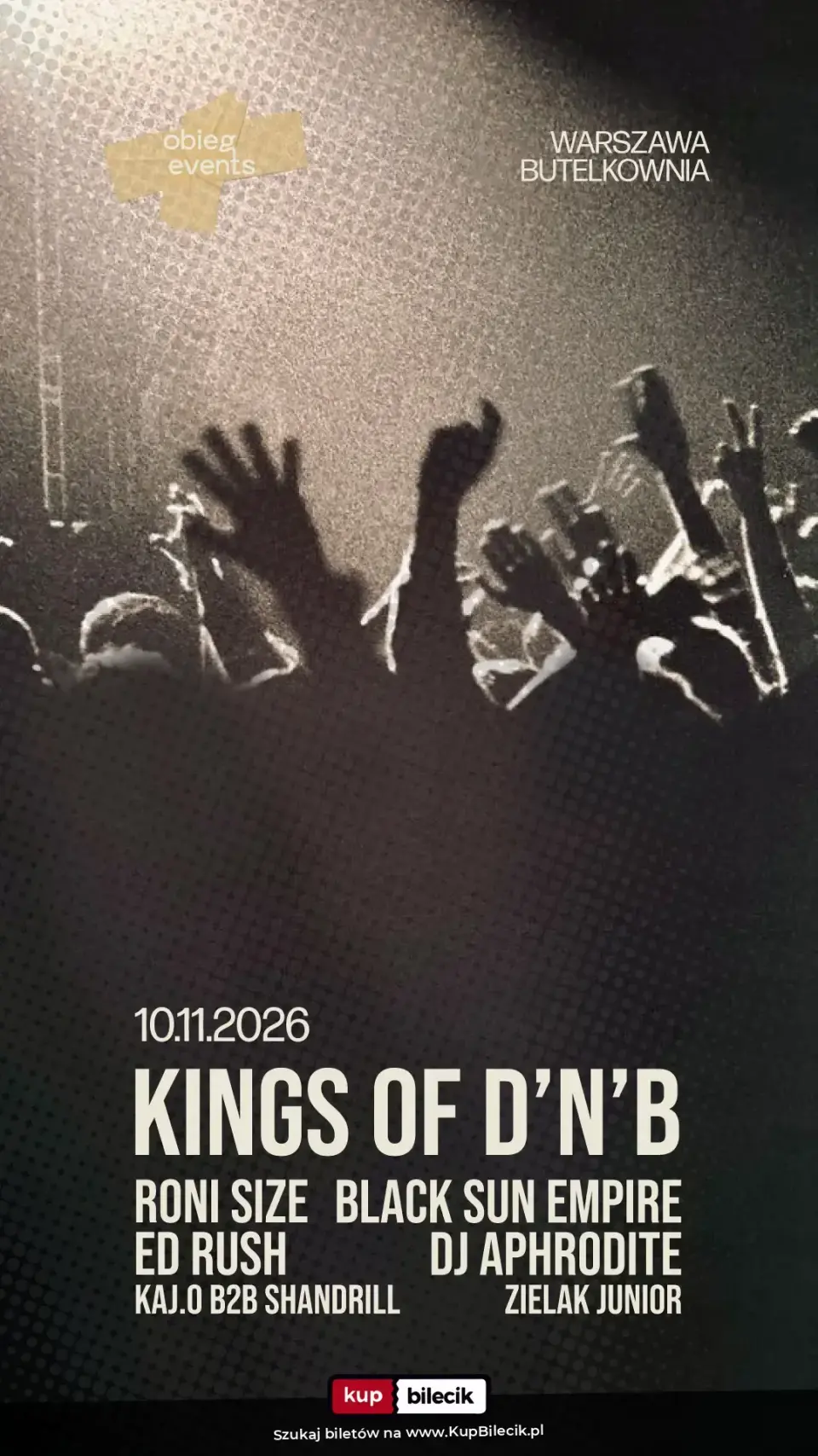 KINGS OF D'N'B | Butelkownia | Warszawa