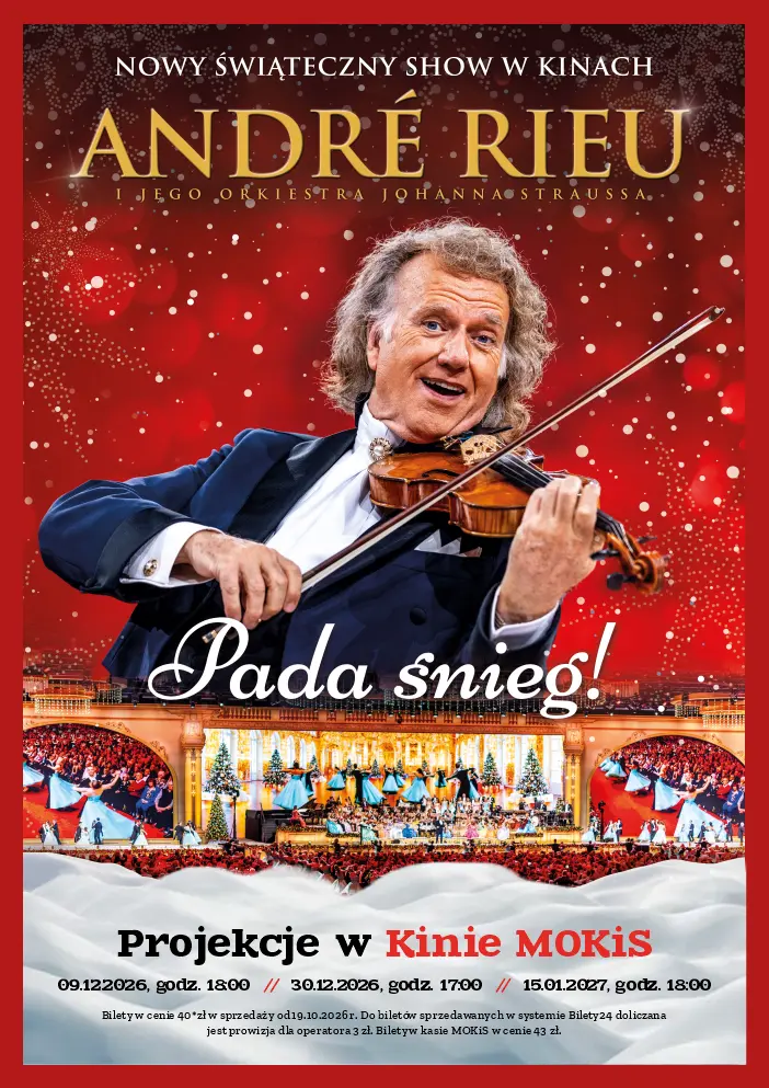 Kinowy koncert - André Rieu. Pada śnieg!