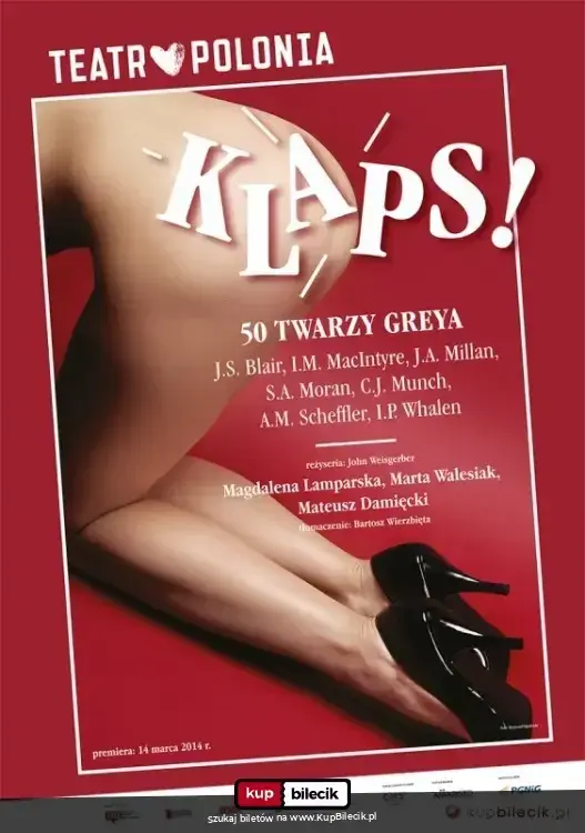 Klaps! 50 twarzy Greya – W rolach głównych Mateusz Damięcki i Magdalena Lamparska