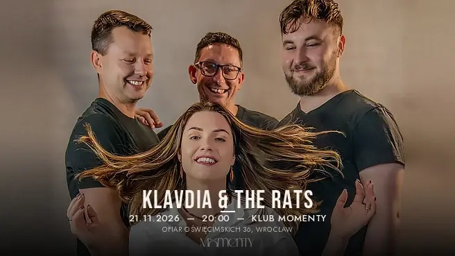 KLAVDIA and The Rats – muzyka autorska na żywo!