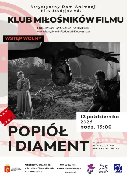 Klub Miłośników Filmu - "Popiół i diament"