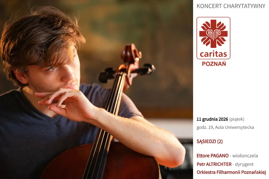 Koncert charytatywny Caritas Poznań w Filharmonii Poznańskiej