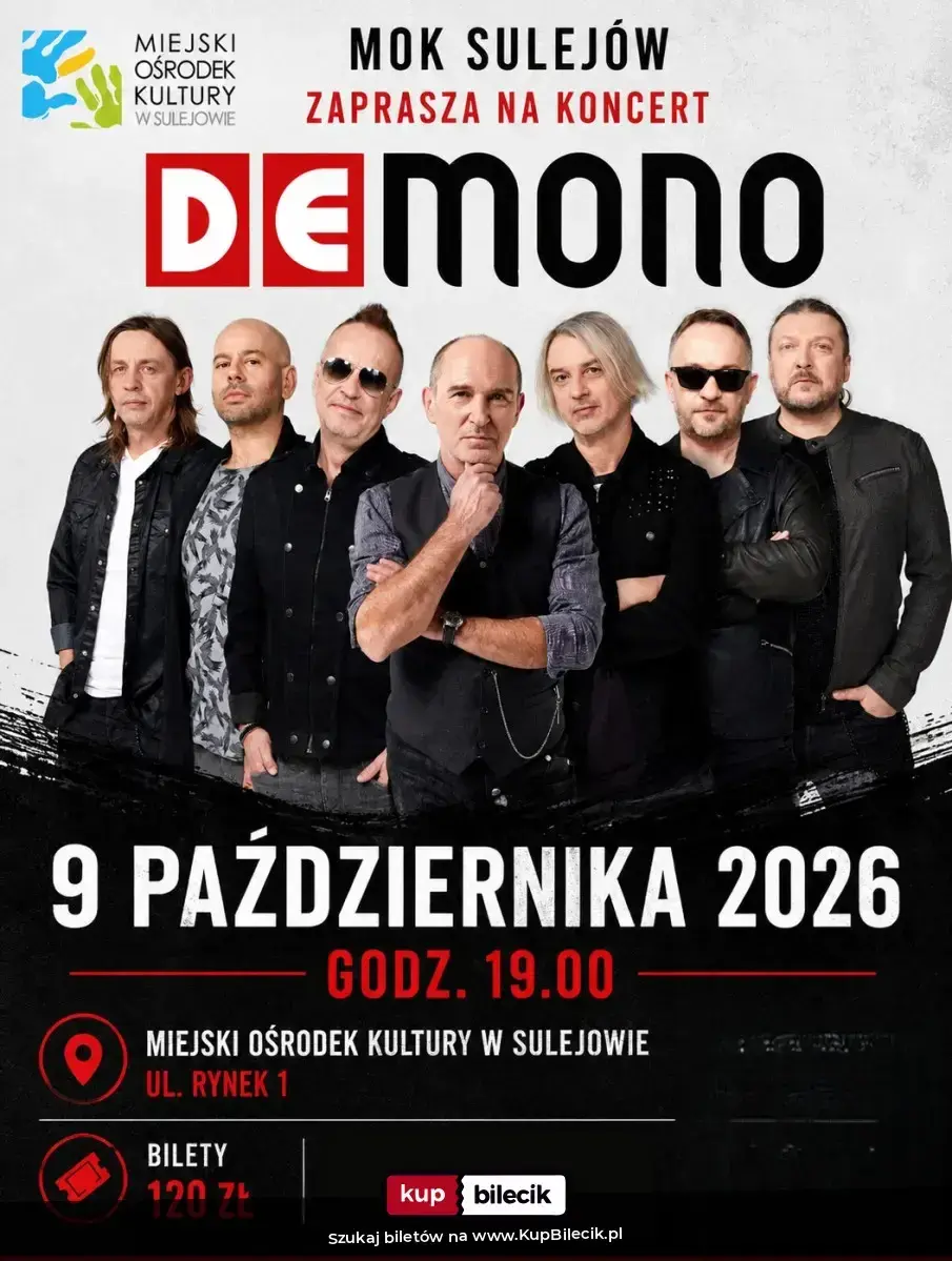 Koncert De Mono w Sulejowie!