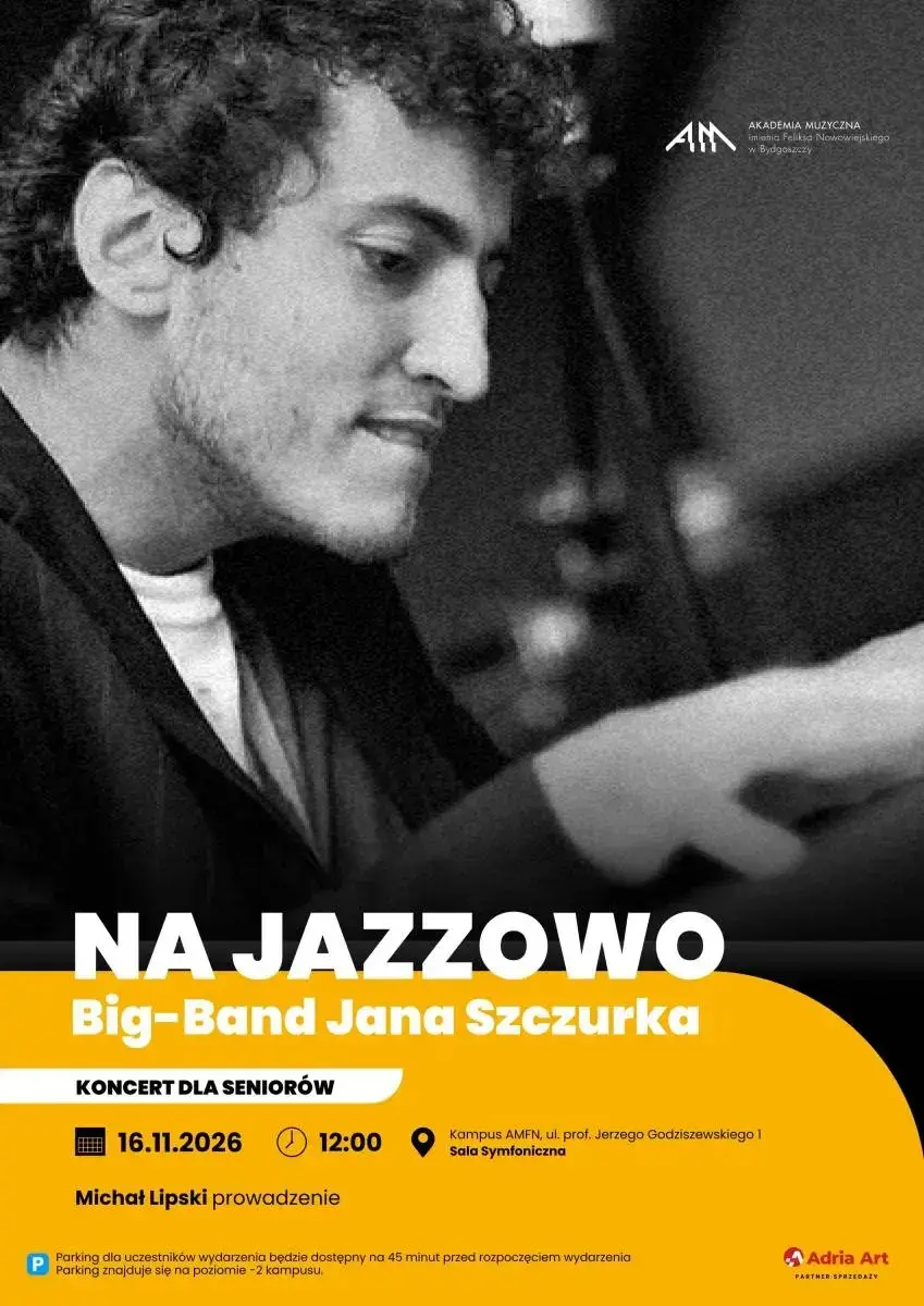 Koncert dla Seniorów - Na jazzowo! Big-Band Jana Szczurka