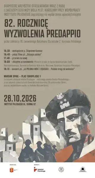 Koncert i pokaz filmu - 82. rocznica wyzwolenia Predappio
