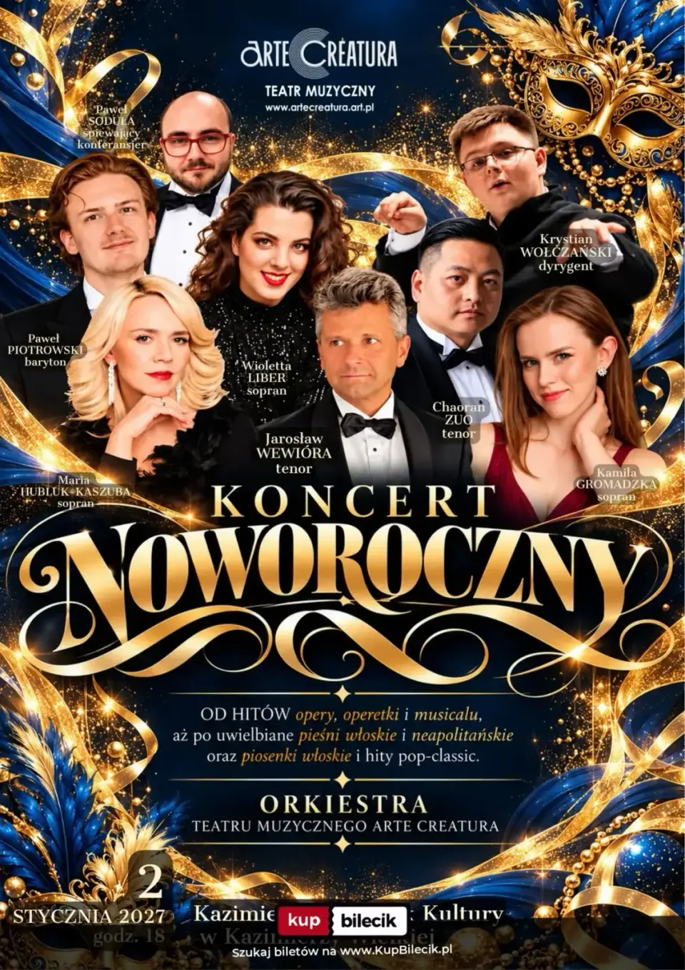 Koncert Noworoczny 2027 Arte Creatura