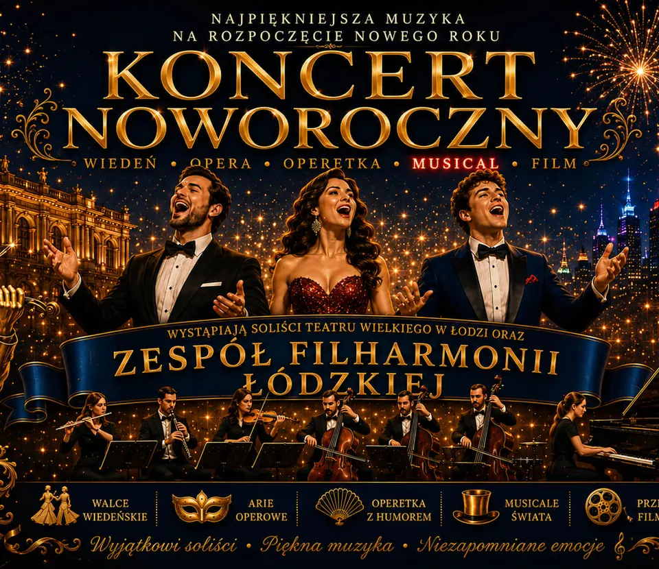Koncert Noworoczny - od straussa po muzykę filmową