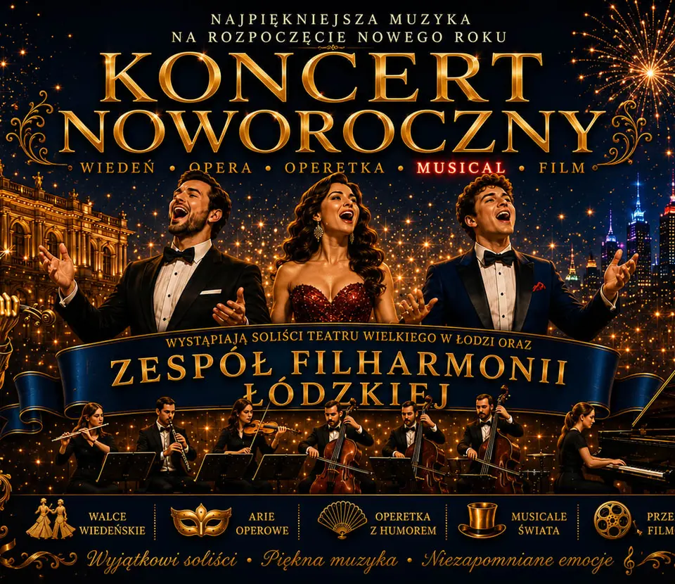 Koncert Noworoczny - od straussa po muzykę filmową