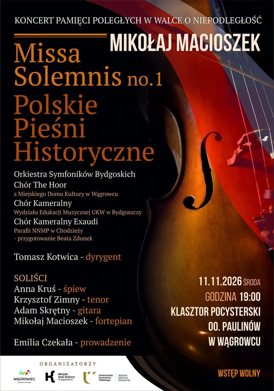 Koncert Pamięci Poległych w Walce o Niepodległość