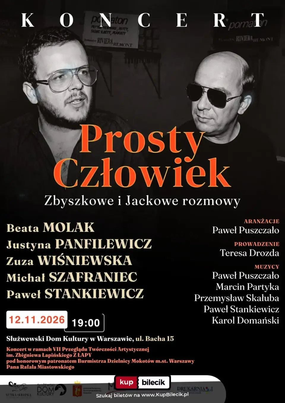 Koncert Prosty Człowiek