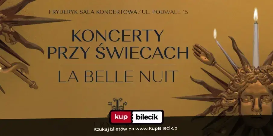 Koncert przy świecach - La belle nuit