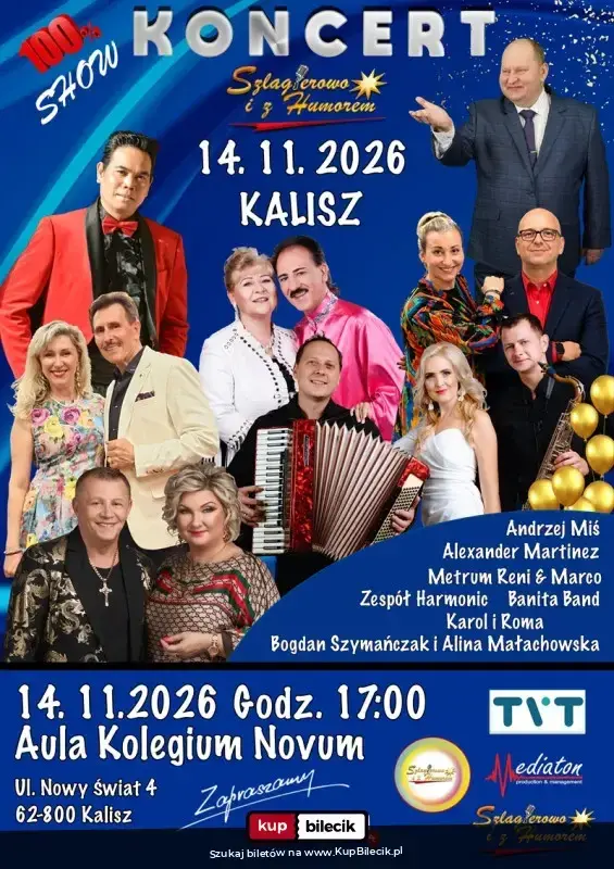 Koncert Śląskich Gwiazd - Szlagierowo i z Humorem