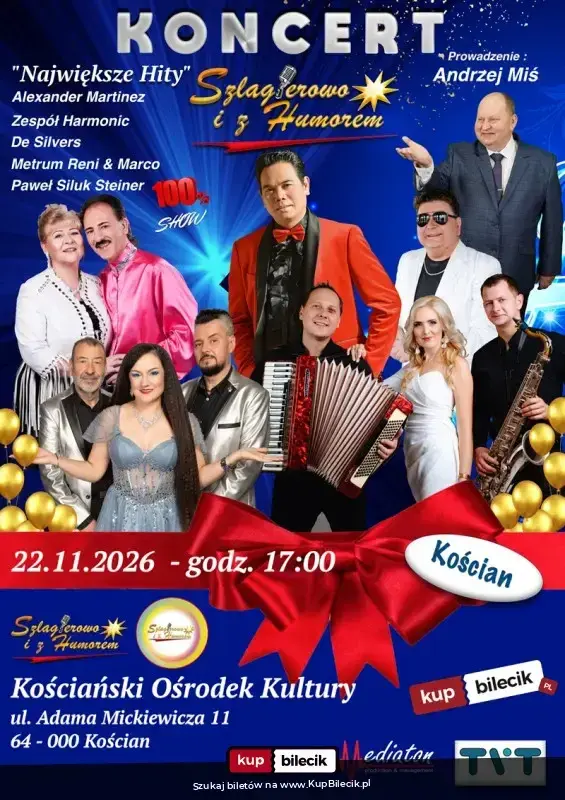 Koncert Śląskich Gwiazd - Szlagierowo i z Humorem