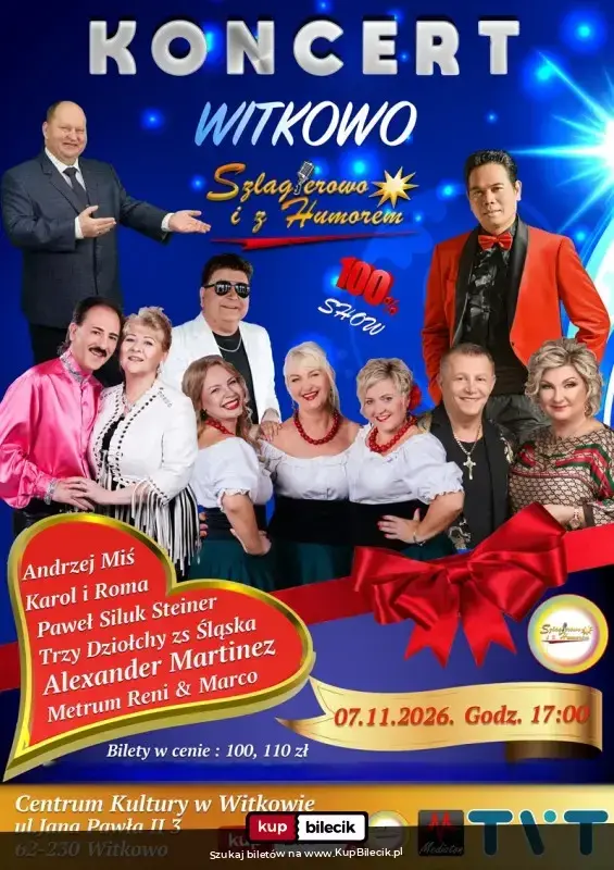 Koncert Śląskich Gwiazd - Szlagierowo i z Humorem